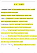 BUS 303 Saylor  QUESTIONS & ANSWERS 2024&sol;2025 &lpar; A&plus; GRADED 100&percnt; VERIFIED&rpar;