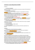 Biologie samenvatting Hoofdstuk planten 5vwo