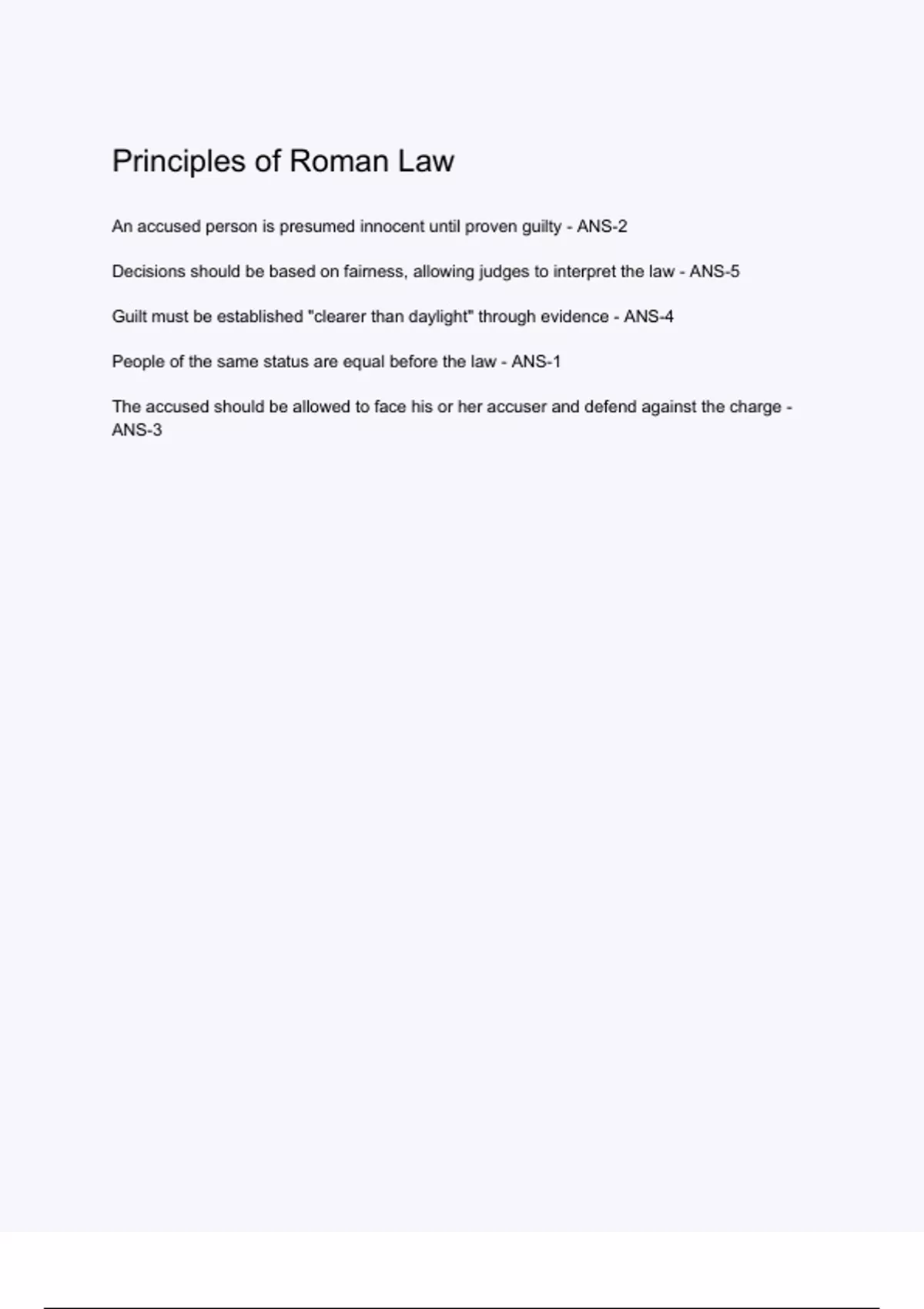 Principles of Roman Law 2024/2025 ;100% complete newest version guide ...