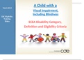 ECEA Disability Category, Definition and Eligibility Criteria  