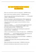 HLT 250 &sol;HLT250  CURRENT PACKAGED EXAMS WITH DETAILED QUESTIONS AND VERIFIED ANSWERS 