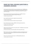 ENGR 202 FINAL REVIEW QUESTIONS & ANSWERS 2024&sol;2025