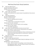Med-Surg Final Exam Study Questions