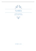 TLI4801 Portfolio Assignment