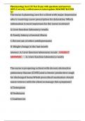 Pharmacology hesi 315 Test Exam with questions and answers 100&percnt; Correctly verified answers latest update 2024&sol;2025 RATED A&plus;