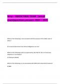 Nrnp &ndash; 6665N FINAL EXAM  &lpar;actual exam&rpar;questions&comma;answers 2024 &ndash; 2025       