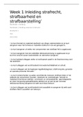 Samenvatting Grondtrekken van het Nederlandse strafrecht Jaar 1 2021/2022