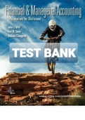 Exam (elaborations) Test Bank for Financial and Managerial Accounting Information for Decisions 4th Edition Wild, Shaw 