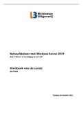 Volledig Werkboek Netwerkbeheer met Windows Server 2019 Deel 2