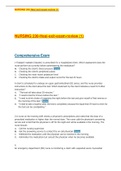 NURSING 230-Hesi-exit-exam-review &lpar;1&rpar; Grade A Plus