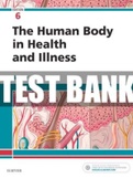 Human Body in Health and Illness 6th Edition Herlihy Test Bank