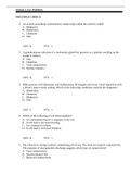 NURS MISC Section 3. Eye Problems Questions And Answers Graded A+