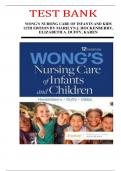 WONG&rsquo;S NURSING CARE OF INFANTS AND CHILDREN  12TH EDITION BY MARILYN J&period; HOCKENBERRY&comma; ELIZABETH A&period; DUFFY&comma; KAREN