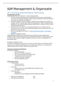 samenvatting van management en organisatie&comma; I&M jaar 2&period; 