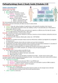 NRSG 2312 Pathophysiology Exam 2 Study Guide (Modules 5-8)- Northeastern University