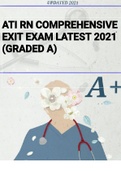 Exam (elaborations) ATI RN COMPREHENSIVE EXIT EXAM 2 LATEST 2021 (GRADED A)