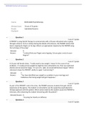 NURS 6640 Final Exam with true answers Latest