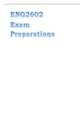 ENG2602 Exam preparation 2022