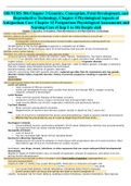 OB NURS 306 Chapter 3 Genetics&comma; Conception&comma; Fetal Development&comma; and Reproductive Technology&comma; Chapter 4 Physiological Aspects of Antepartum Care Chapter 12 Postpartum Physiological Assessments and Nursing Care &lpar;Chap 1 to 18&rpar; Deeply elab
