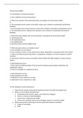 Practice Exam + Key - NSBED - Chapter 1 - 11