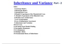 Class notes Life Sciences (Inheritance-2)  Inheritance and Variation of Traits, ISBN: 9780766099364