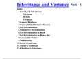 Class notes Life Sciences (Inheritance4)  Inheritance and Variation of Traits, ISBN: 9780766099364
