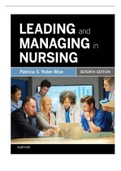 Test Bank for Leading and Managing in Nursing 7th Edition by Yoder-Wise &vert;&vert; ALL CHAPTERS UPDATED