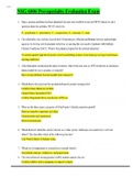 NSG 6006 Pre-specialty Evaluation Exam&comma; Latest 2019&sol;2020 Updated Verified Answers&comma; South University&period;