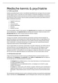 Samenvatting medische kennis & psychologie &plus; meerdere kaders