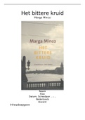 Boekverslag Het bittere kruid van Marga Minco