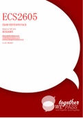 ECS2605 EXAM PACK 2021