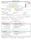 Engineering Math Summary for Exam