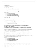 Samenvatting van hoofdstuk 2 en 3 havo 4&sol;5