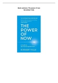 The Power of Now, ISBN: 9780340733509 (English Summary)