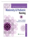 Test Bank for Introductory Maternity and Pediatric Nursing 4th Edition Hatfield