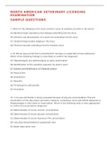 NVLE  EXAMINATIONS LATEST 