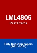 LML4805 - Past Exam Papers (2011-2021)