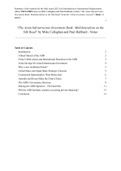 “The Asian Infrastructure Investment Bank: Multilateralism on the Silk Road” by Mike Callaghan and Paul Hubbard - Notes (GRADE 8,0)