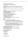 Samenvatting van de colleges, leerjaar 1/leerpakket 3