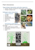 Lecture notes Plant interactions  Course 9 Molecular Plant biology  