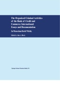 The Organized Criminal Activities of the Bank of Credit and Commerce International: Essays and Documentation In memoriam David Whitby