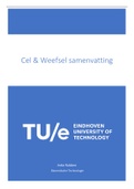 Cel en Weefsel Samenvatting COMPLEET &lpar;TU&sol;e&rpar;