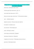Biology 104 Final Exam-Questions with Correct Answers&sol; Verified&sol; Latest Update &lpar;2024&sol;2025&rpar;