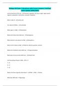Biology 104 Exam 1-Questions with Correct Answers&sol; Verified&sol; Latest Update &lpar;2024&sol;2025&rpar;