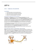 KTF-4 - AFP4 anatomie en fysiologie van het zenuwstelsel 