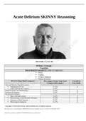 MH Delerium Case Study Acute Delirium SKINNY Reasoning John Kelly, 77 years old [GRADED]