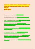 NURS 611 PATHO EXAM 1&comma; WITH QUESTIONS AND  VERIFIED ANSWERS&period; GRADED A&plus;&period; 2024 LATEST  UPDATE&period; NEW&excl;&excl;&excl; NEW&excl;&excl;&excl;