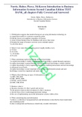 Norrie&comma; Huber&comma; Piercy&comma; McKeown Introduction to Business Information Systems Second Canadian Edition TEST BANK&lowbar;all chapters Fully Covered and Answered