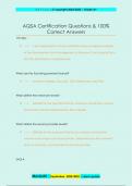 AQSA Certification Questions & 100&percnt;  Correct Answers