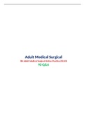RN Adult Medical Surgical Online Practice 2016 B &vert;Verified and 100&percnt; Correct Q & A&comma; Complete Document for ATI Exam&vert;